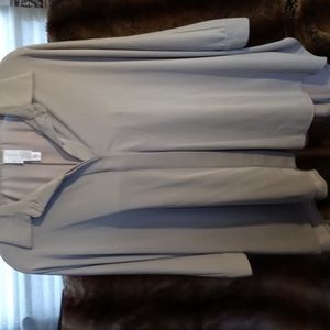 Wynne Layers large button tunic blouse